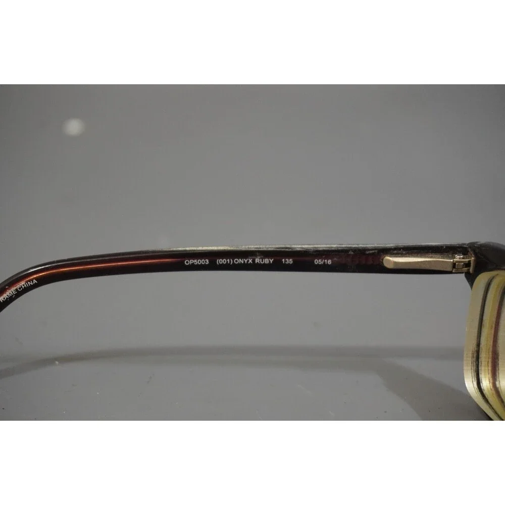 Otis & Piper OP5003 (001) ONYX RUBY 50-16-135 Full Rim Eyeglasses Frames Only